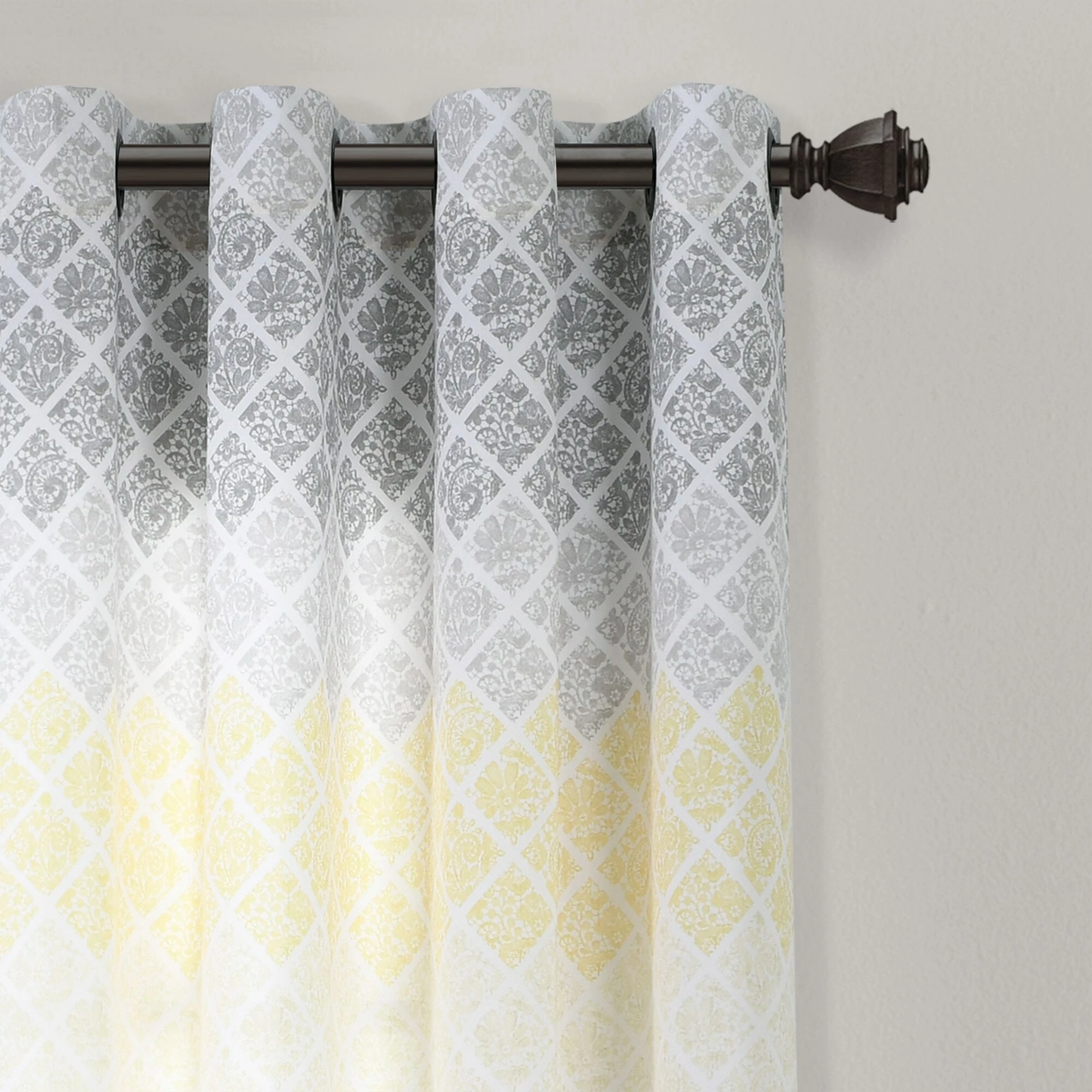 Best reviews of π€© Lush Decor Medallion Ombre Window Curtain Panel Pair - 84" X 52" Yellow π 5 Best reviews of π€© Lush Decor Medallion Ombre Window Curtain Panel Pair - 84" X 52" Yellow π - Image 5