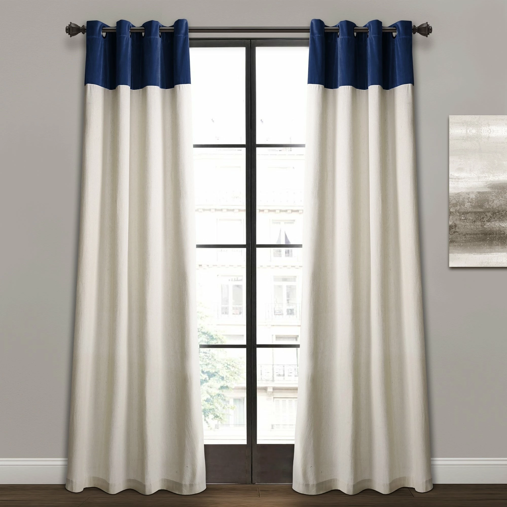 Best Pirce π₯ Lush Decor Milo Linen Window Curtain Panel Pair Navy π 1 Best Pirce π₯ Lush Decor Milo Linen Window Curtain Panel Pair Navy π