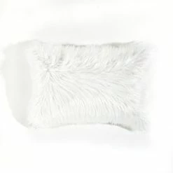 Hot Sale π Lush Decor Mongolian Luca Faux Fur Decorative Pillow Cover Blush π―