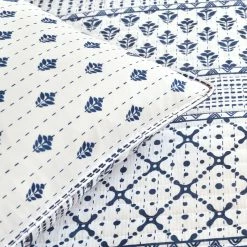 Outlet 𧨠Lush Decor Monique Stripe 3 Piece Quilt Set Navy & White π 26 Outlet 𧨠Lush Decor Monique Stripe 3 Piece Quilt Set Navy & White π -Lush Decor Shop Lush Decor Monique Stripe 3 Piece Quilt Set 12