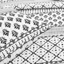 Outlet 𧨠Lush Decor Monique Stripe 3 Piece Quilt Set Navy & White π 19 Outlet 𧨠Lush Decor Monique Stripe 3 Piece Quilt Set Navy & White π -Lush Decor Shop Lush Decor Monique Stripe 3 Piece Quilt Set 5