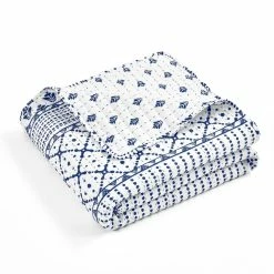 Cheapest 🔔 Lush Decor Monique Stripe Throw Blanket Navy & White ❤️ -Lush Decor Shop Lush Decor Monique Stripe Throw Blanket 2