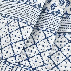 Cheapest 🔔 Lush Decor Monique Stripe Throw Blanket Navy & White ❤️ -Lush Decor Shop Lush Decor Monique Stripe Throw Blanket 3