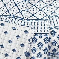 Cheapest 🔔 Lush Decor Monique Stripe Throw Blanket Navy & White ❤️ -Lush Decor Shop Lush Decor Monique Stripe Throw Blanket 4