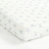 Best deal 🛒 Lush Decor Narwhal Starfish Stars Allover Soft & Plush Fitted Crib Sheet - 52"x 28" X 9" 😍