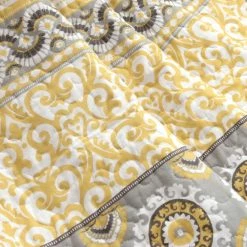 Wholesale π― Lush Decor Nesco Throw Blanket Yellow & Gray π 11 Wholesale π― Lush Decor Nesco Throw Blanket Yellow & Gray π -Lush Decor Shop Lush Decor Nesco Throw Blanket 2