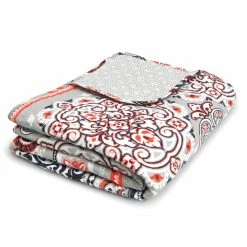 Wholesale 💯 Lush Decor Nesco Throw Blanket Yellow & Gray 🔔