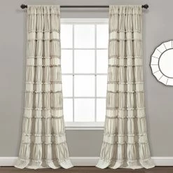 Promo β¨ Lush Decor Nova Ruffle Window Curtain Panel Pair Ivory π 23 Promo β¨ Lush Decor Nova Ruffle Window Curtain Panel Pair Ivory π -Lush Decor Shop Lush Decor Nova Ruffle Window Curtain Panel Pair 8