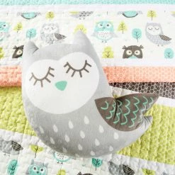 Best Pirce ❤️ Lush Decor Owl Stripe Quilt Set 🧨 -Lush Decor Shop Lush Decor Owl Stripe Quilt Set 03225a04 e9b4 4153 84e9 dd0536b394d4