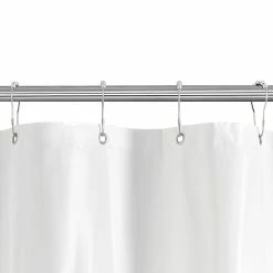 Lush Decor Shop -Lush Decor Shop Lush Decor Peva Frosted Mildew Resistant Shower Curtain Liner With Grommets White Single 1