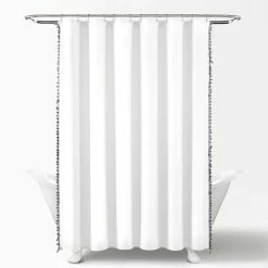 Budget π Lush Decor Pom Pom Shower Curtain Multi π 25 Budget π Lush Decor Pom Pom Shower Curtain Multi π -Lush Decor Shop Lush Decor Pom Pom Shower Curtain 10