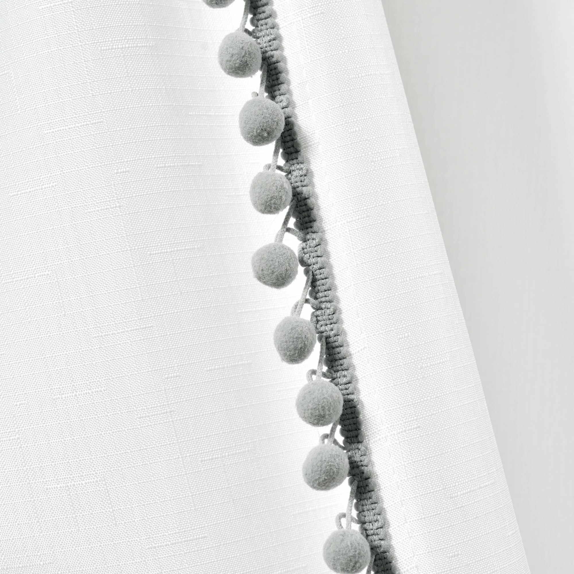 Budget π Lush Decor Pom Pom Shower Curtain Multi π 10 Budget π Lush Decor Pom Pom Shower Curtain Multi π - Image 10