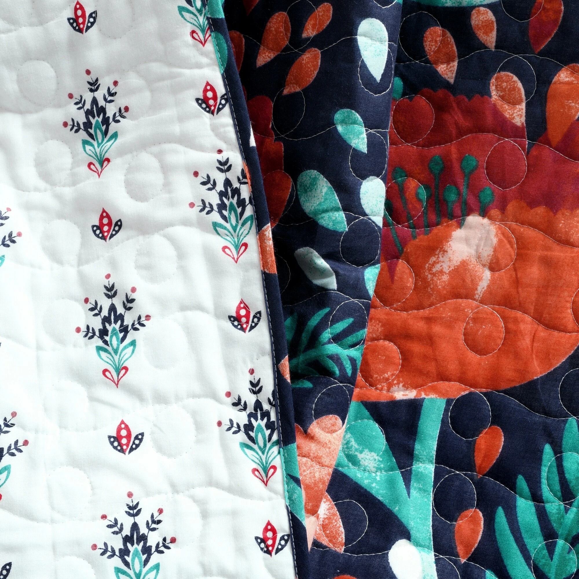 Best reviews of π― Lush Decor Poppy Garden Throw Blanket Navy π 8 Best reviews of π― Lush Decor Poppy Garden Throw Blanket Navy π - Image 8