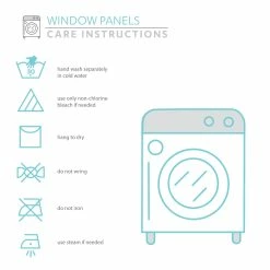 New 👍 Lush Decor Prima Back Tab/Rod Pocket Window Curtain Panels Set - 84" X 54" Brown/rust 🎉 -Lush Decor Shop Lush Decor Prima Back Tab Rod Pocket Window Curtain Panels Set 2