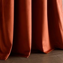 Best Sale π― Lush Decor Prima Velvet Solid 100 Percent Lined Blackout Grommet Window Curtain Panel Single Rust π₯ 27 Best Sale π― Lush Decor Prima Velvet Solid 100 Percent Lined Blackout Grommet Window Curtain Panel Single Rust π₯ -Lush Decor Shop Lush Decor Prima Velvet Solid 100 Percent Lined Blackout Grommet Window Curtain Panel Single 12
