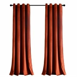 Best Sale π― Lush Decor Prima Velvet Solid 100 Percent Lined Blackout Grommet Window Curtain Panel Single Rust π₯ 28 Best Sale π― Lush Decor Prima Velvet Solid 100 Percent Lined Blackout Grommet Window Curtain Panel Single Rust π₯ -Lush Decor Shop Lush Decor Prima Velvet Solid 100 Percent Lined Blackout Grommet Window Curtain Panel Single 13