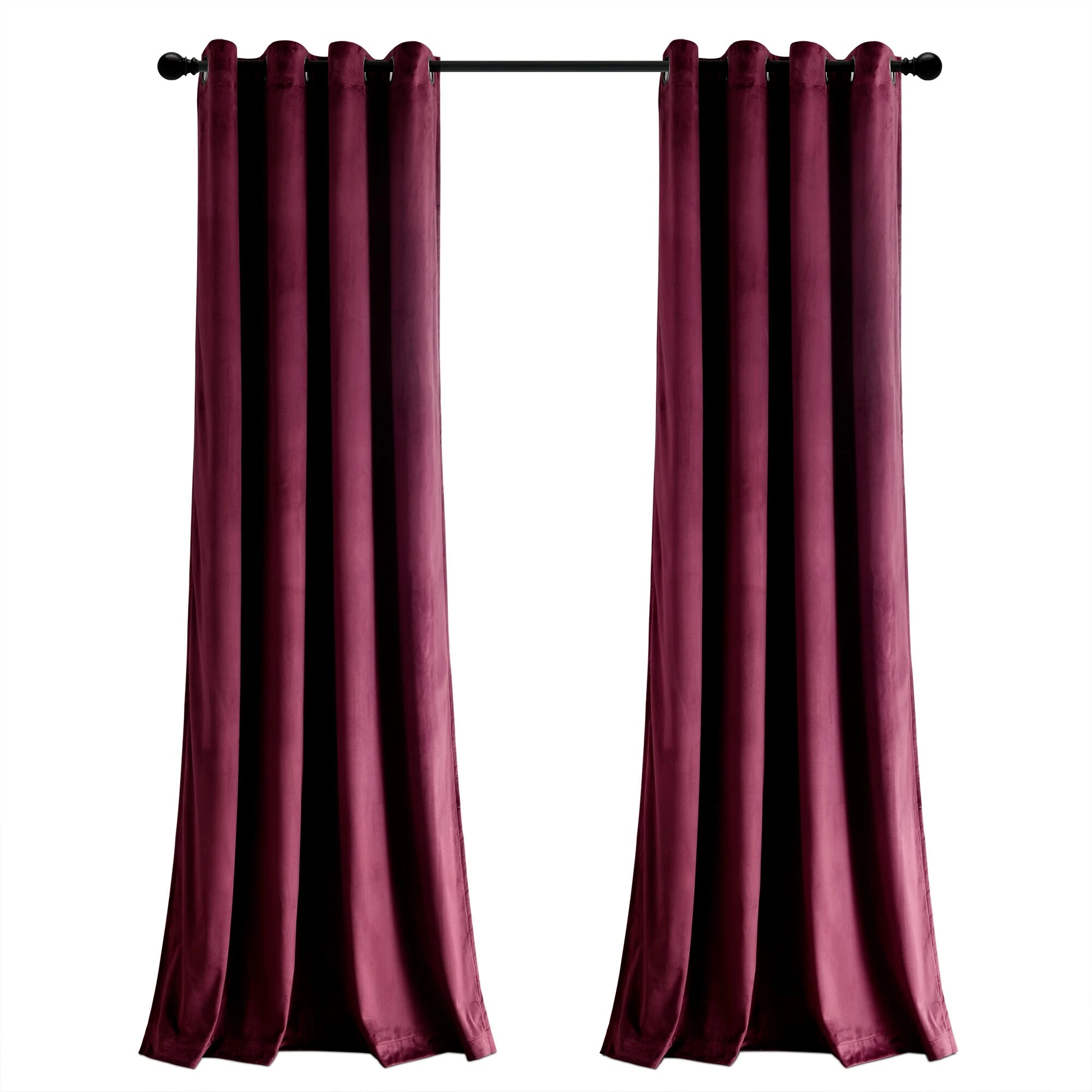 Best Sale π― Lush Decor Prima Velvet Solid 100 Percent Lined Blackout Grommet Window Curtain Panel Single Rust π₯ 15 Best Sale π― Lush Decor Prima Velvet Solid 100 Percent Lined Blackout Grommet Window Curtain Panel Single Rust π₯ - Image 15
