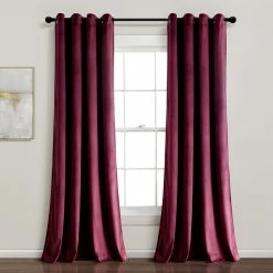Best Sale π― Lush Decor Prima Velvet Solid 100 Percent Lined Blackout Grommet Window Curtain Panel Single Rust π₯ 18 Best Sale π― Lush Decor Prima Velvet Solid 100 Percent Lined Blackout Grommet Window Curtain Panel Single Rust π₯ -Lush Decor Shop Lush Decor Prima Velvet Solid 100 Percent Lined Blackout Grommet Window Curtain Panel Single 3