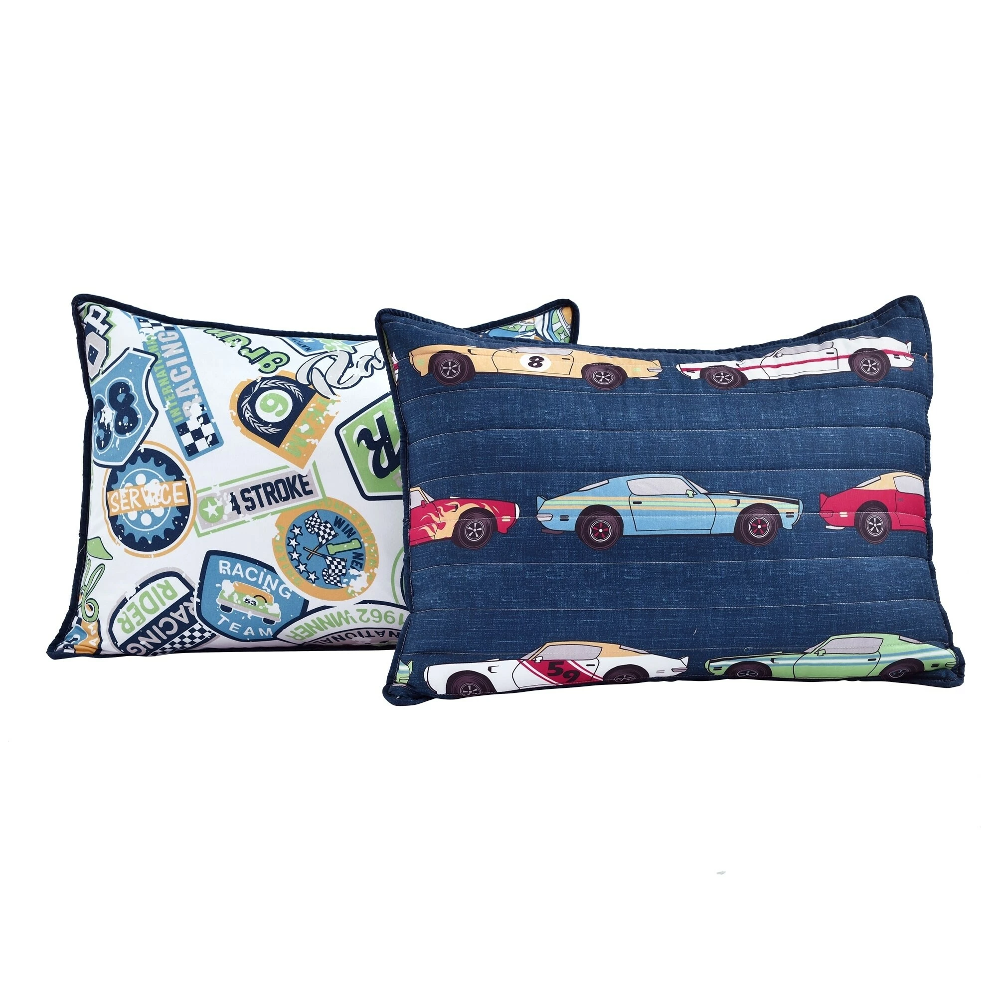Brand new β¨ Lush Decor Race Cars Bedspread Set Blue & Orange π 7 Brand new β¨ Lush Decor Race Cars Bedspread Set Blue & Orange π - Image 7