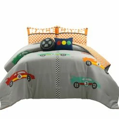 Best reviews of ⭐ Lush Decor Racing Cars Reversible Oversized Comforter Set Navy 😍 -Lush Decor Shop Lush Decor Racing Cars Reversible Oversized Comforter Set 10
