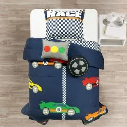 Best reviews of ⭐ Lush Decor Racing Cars Reversible Oversized Comforter Set Navy 😍 -Lush Decor Shop Lush Decor Racing Cars Reversible Oversized Comforter Set 7