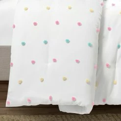 Cheap 🎁 Lush Decor Rainbow Tufted Dot Comforter Set 💯 -Lush Decor Shop Lush Decor Rainbow Tufted Dot Comforter Set 3