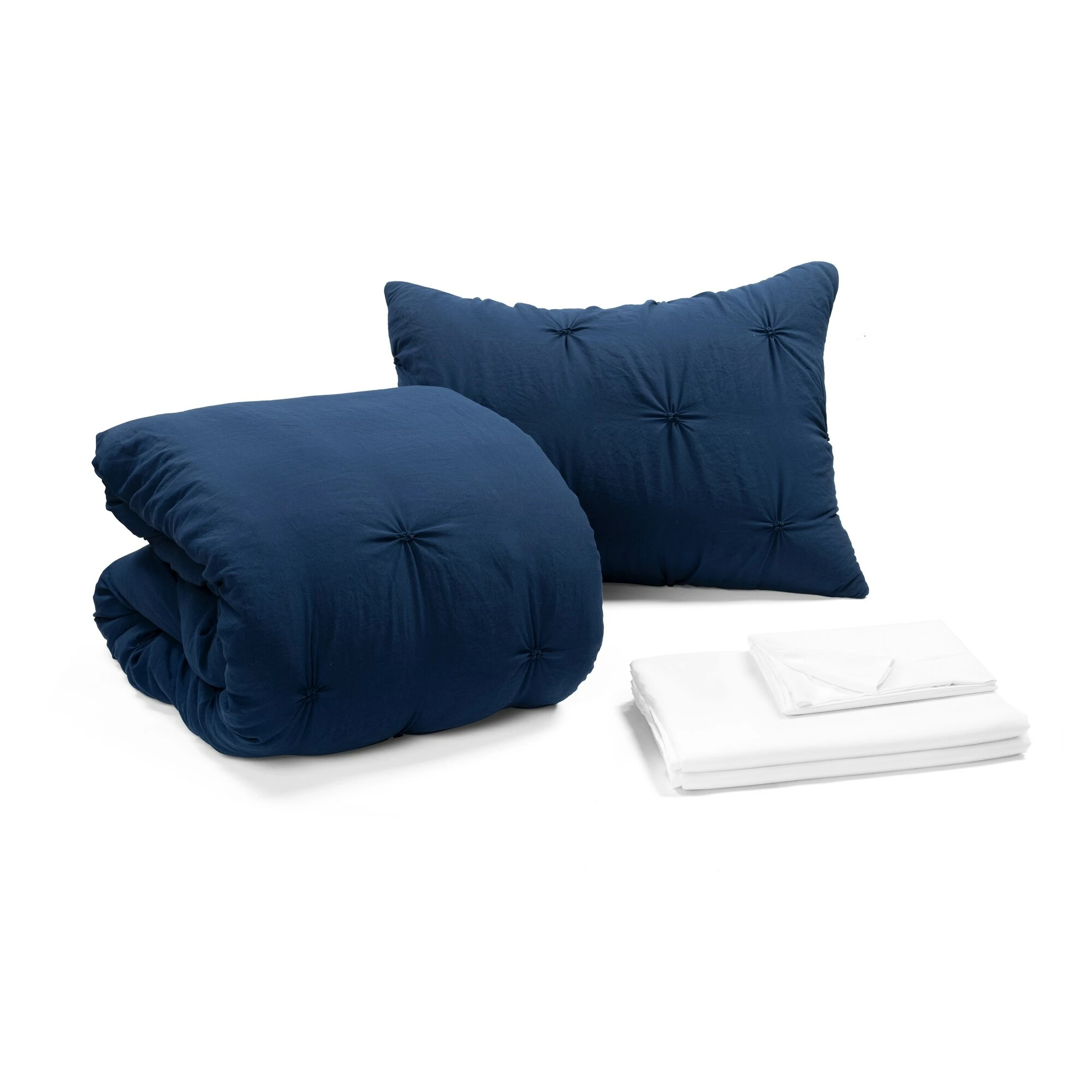 Coupon 🛒 Lush Decor Ravello Pintuck BIAB Soft Reversible Printed Comforter With Sheet Gray 😍 13 Coupon 🛒 Lush Decor Ravello Pintuck BIAB Soft Reversible Printed Comforter With Sheet Gray 😍 - Image 13