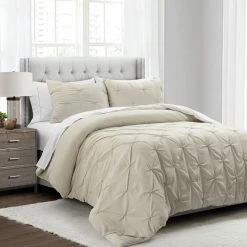 Coupon 🛒 Lush Decor Ravello Pintuck BIAB Soft Reversible Printed Comforter With Sheet Gray 😍 29 Coupon 🛒 Lush Decor Ravello Pintuck BIAB Soft Reversible Printed Comforter With Sheet Gray 😍 -Lush Decor Shop Lush Decor Ravello Pintuck BIAB Soft Reversible Printed Comforter With Sheet 5Pc Set 14