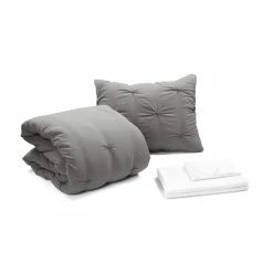 Coupon 🛒 Lush Decor Ravello Pintuck BIAB Soft Reversible Printed Comforter With Sheet Gray 😍 23 Coupon 🛒 Lush Decor Ravello Pintuck BIAB Soft Reversible Printed Comforter With Sheet Gray 😍 -Lush Decor Shop Lush Decor Ravello Pintuck BIAB Soft Reversible Printed Comforter With Sheet 5Pc Set 8