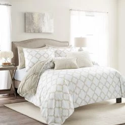 Flash Sale 🧨 Lush Decor Ravello Pintuck Caroline Geo Comforter Set Light Gray ⭐ -Lush Decor Shop Lush Decor Ravello Pintuck Caroline Geo Comforter Set 402ea615 fb41 41f0 a7de 745c2b93cd54