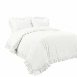 Cheapest 👍 Lush Decor Reyna 3 Piece Cotton Duvet Set Wheat ✨ -Lush Decor Shop Lush Decor Reyna 3 Piece Cotton Duvet Set 4