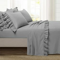 Promo 🎁 Lush Decor Reyna Ruffle Sheet Set Wheat 💯 28 Promo 🎁 Lush Decor Reyna Ruffle Sheet Set Wheat 💯 -Lush Decor Shop Lush Decor Reyna Ruffle Sheet Set 13