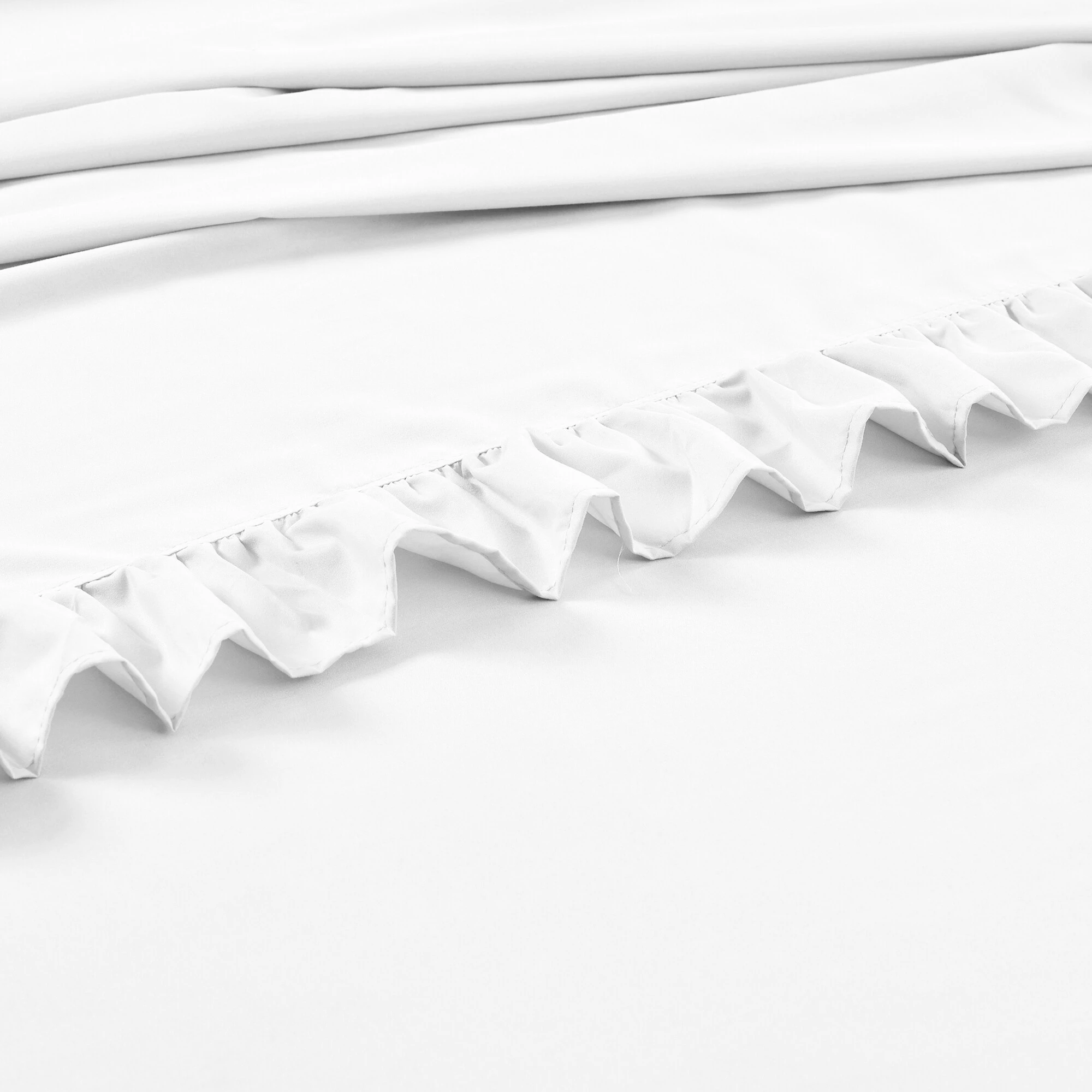 Promo 🎁 Lush Decor Reyna Ruffle Sheet Set Wheat 💯 7 Promo 🎁 Lush Decor Reyna Ruffle Sheet Set Wheat 💯 - Image 7