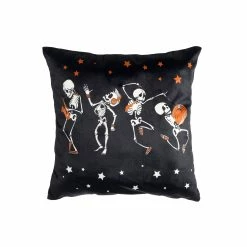Brand new 🧨 Lush Decor Rocking Skeleton Decorative Pillow Single 😉