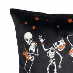 Brand new 🧨 Lush Decor Rocking Skeleton Decorative Pillow Single 😉 -Lush Decor Shop Lush Decor Rocking Skeleton Decorative Pillow Single 3
