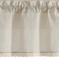 Top 10 ⭐ Lush Decor Rosalie Faux Linen Valance Single Ivory 🎁 -Lush Decor Shop Lush Decor Rosalie Faux Linen Valance Single 3