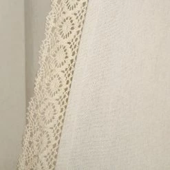 Top 10 ⭐ Lush Decor Rosalie Faux Linen Valance Single Ivory 🎁 -Lush Decor Shop Lush Decor Rosalie Faux Linen Valance Single 4