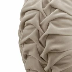 Hot Sale 🥰 Lush Decor Pleated Soft Velvet Round Decorative Pillow White 🧨 -Lush Decor Shop Lush Decor Round Pleated Soft Velvet Decorative Pillow 2