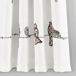 Top 10 🎉 Lush Decor Rowley Birds Room Darkening Curtain Panel Pair Blue 🛒 -Lush Decor Shop Lush Decor Rowley Birds Room Darkening Curtain Panel Pair 2