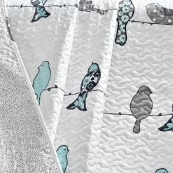 Wholesale ⭐ Lush Decor Rowley Birds Throw Blanket Navy 🛒 -Lush Decor Shop Lush Decor Rowley Birds Throw Blanket 8