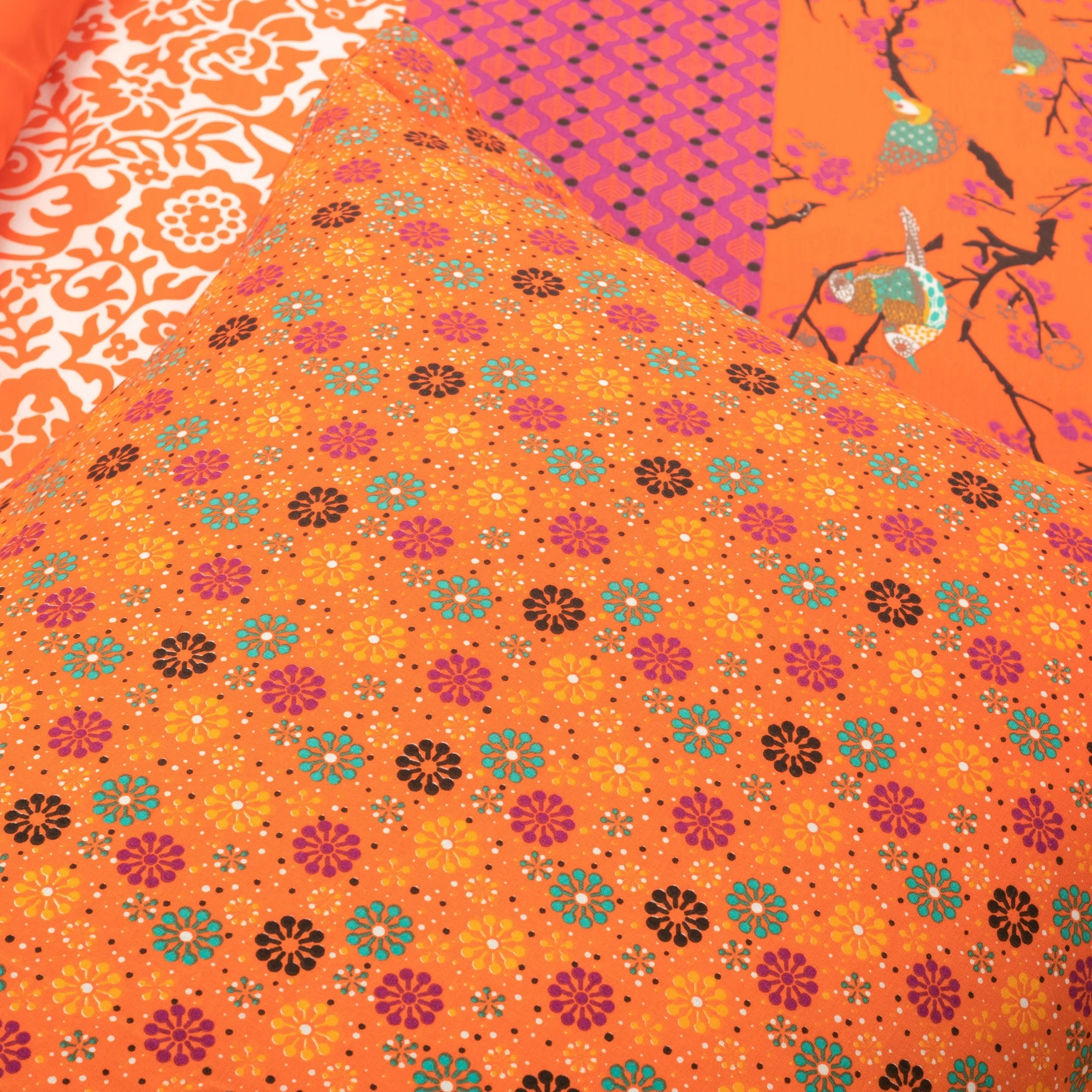 Best deal ๐ Lush Decor Royal Empire Reversible Cotton Duvet Cover 3 Piece Set Tangerine ๐ 6 Best deal ๐ Lush Decor Royal Empire Reversible Cotton Duvet Cover 3 Piece Set Tangerine ๐ - Image 6
