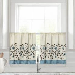 Wholesale 🛒 Lush Decor Royal Garden Kitchen Tier Window Curtain Panel Set 🔔