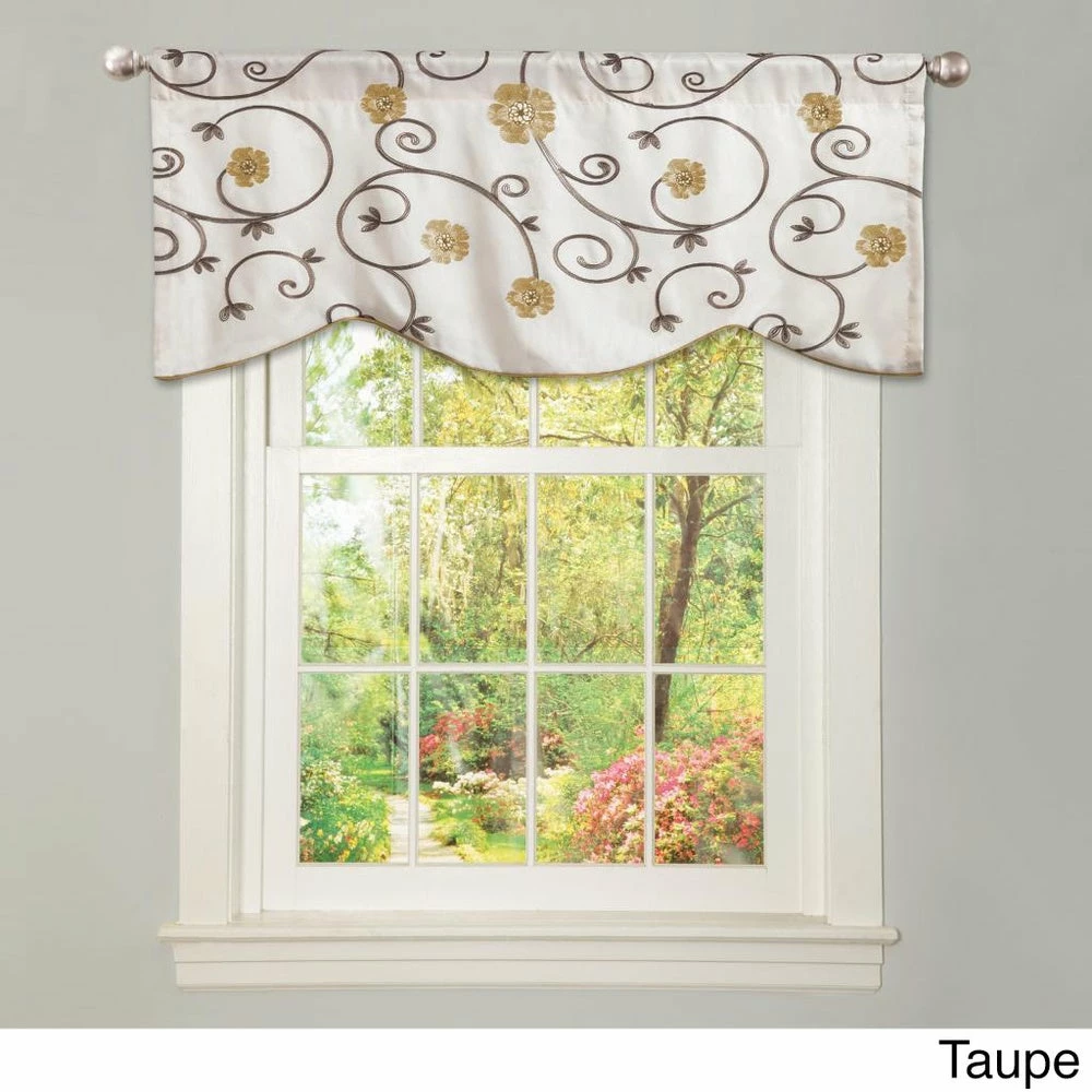 Best reviews of π Lush Decor Royal Garden Valance Tan π₯° 6 Best reviews of π Lush Decor Royal Garden Valance Tan π₯° - Image 6