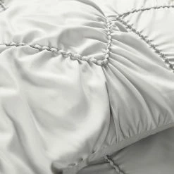 Budget 😉 Lush Decor Ruched Chevron Comforter Set Light Gray ⭐ -Lush Decor Shop Lush Decor Ruched Chevron Comforter Set 8