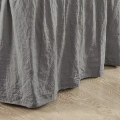 Best Sale 🔔 Lush Decor Ruched Ruffle Elastic Easy Wrap Around Bedskirt Dark Gray 👍 -Lush Decor Shop Lush Decor Ruched Ruffle Elastic Easy Wrap Around Bedskirt 10