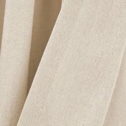 Discount 🎁 Lush Decor Ruched Waterfall Linen Window Curtain Single Panel - 84" X 52" Dark Linen 🧨 -Lush Decor Shop Lush Decor Ruched Waterfall Linen Window Curtain Single Panel 4