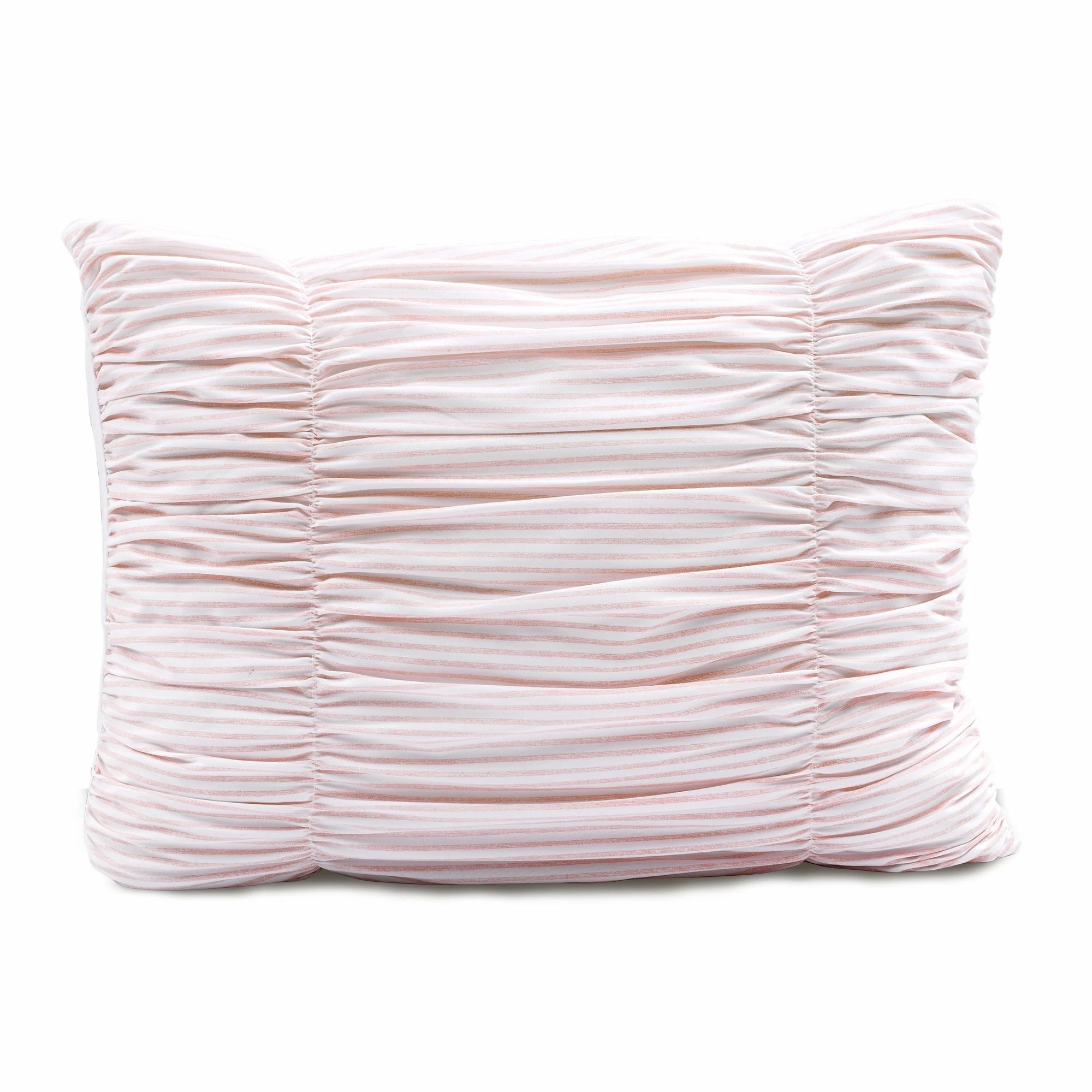 Budget π₯° Lush Decor Ruching Ticking Stripe Comforter Set Blush π 6 Budget π₯° Lush Decor Ruching Ticking Stripe Comforter Set Blush π - Image 6