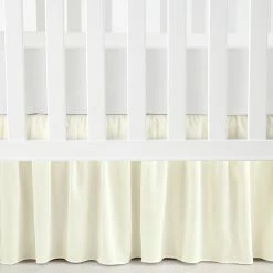 Cheapest 🥰 Lush Decor Ruffle Crib 👗 Skirt Single - 52" X 28" White 😉