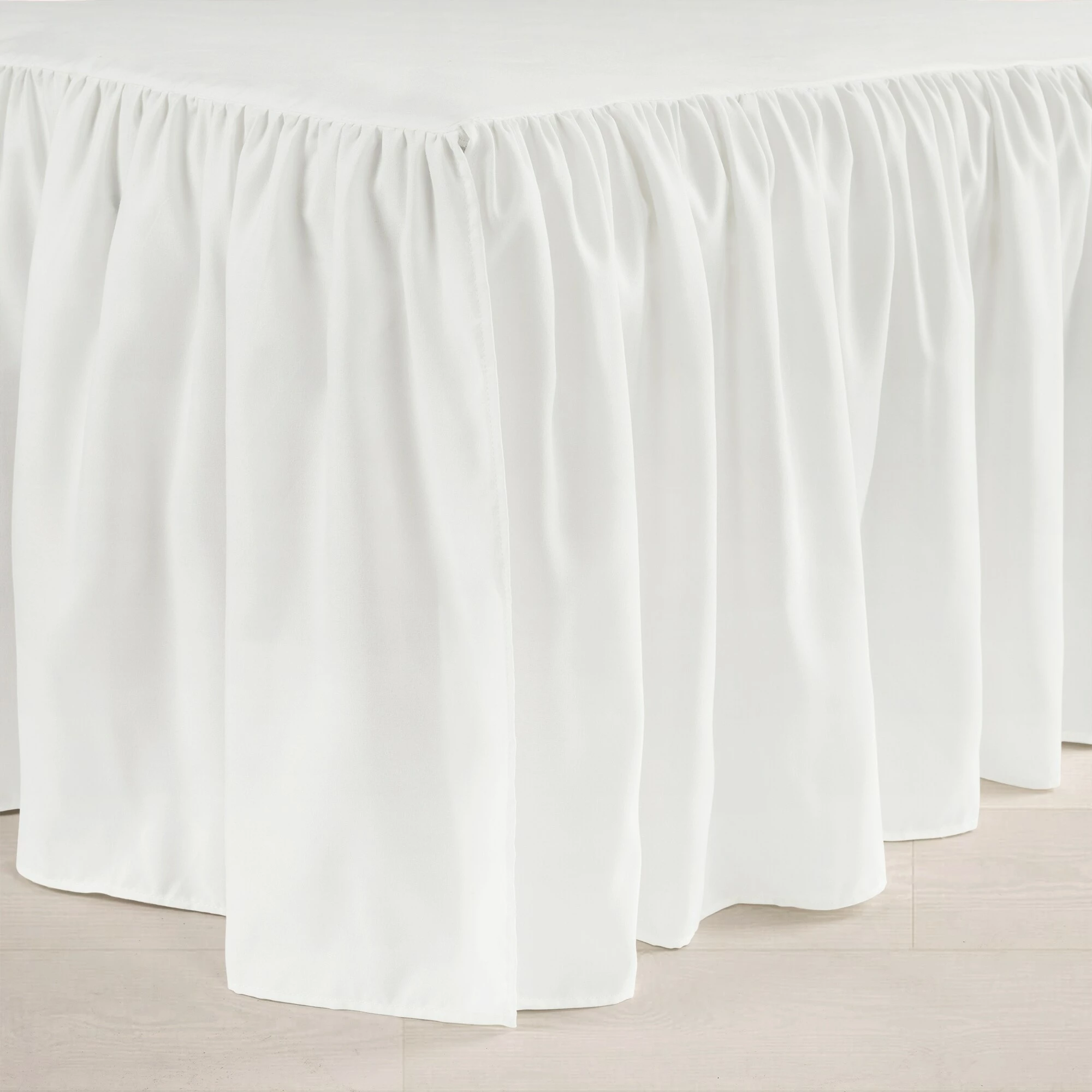 Cheapest π₯° Lush Decor Ruffle Crib π Skirt Single - 52" X 28" White π 4 Cheapest π₯° Lush Decor Ruffle Crib π Skirt Single - 52" X 28" White π - Image 4