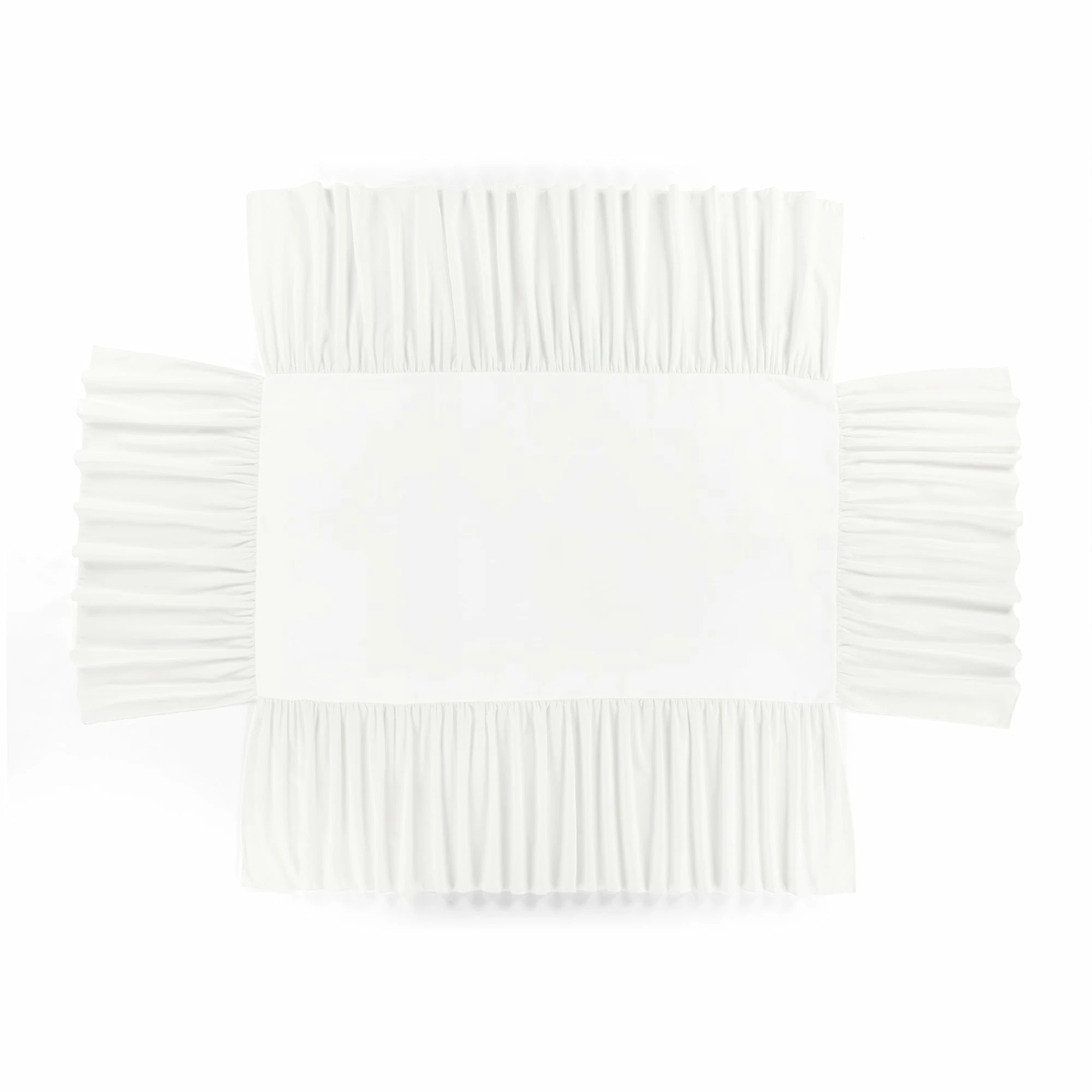 Cheapest π₯° Lush Decor Ruffle Crib π Skirt Single - 52" X 28" White π 8 Cheapest π₯° Lush Decor Ruffle Crib π Skirt Single - 52" X 28" White π - Image 8